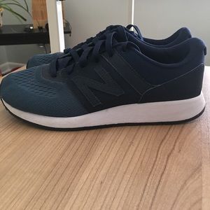 Boys size 7 blue New Balance, worn once